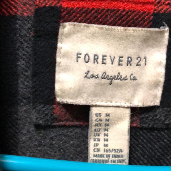 Orange and Black Flannel - Picture 2 of 3